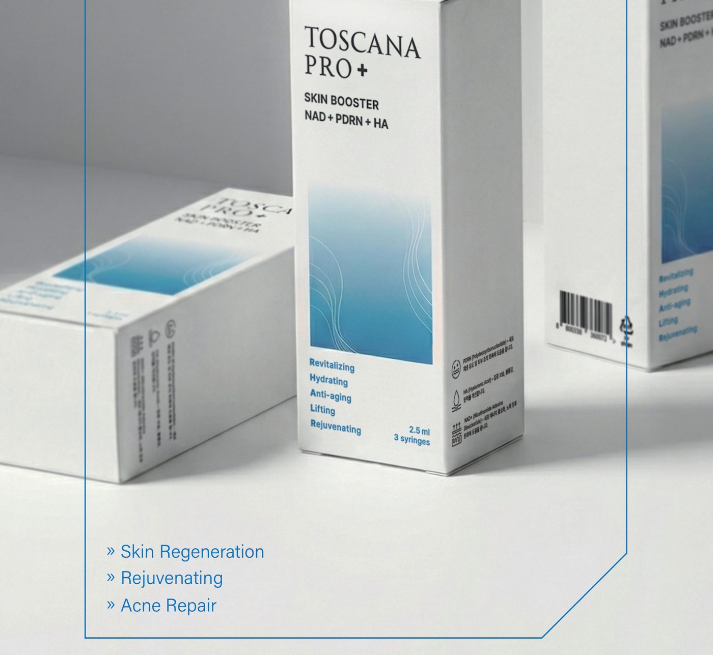 TOSCANA PRO+ — Skin booster · NAD+ + PDRN + HA